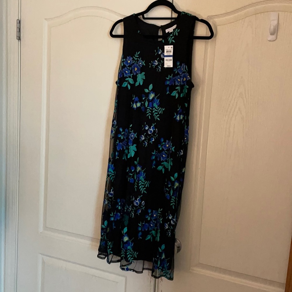 Beautiful embroidered overlay dress. New with tags!